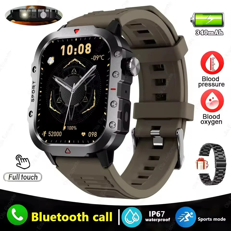 2025 New Smartwatch For Women GPS Smart Watch Men 1.71 Inch HD Display GPS & Make/Receive Phone Calls 400mAh Battery Braceletes