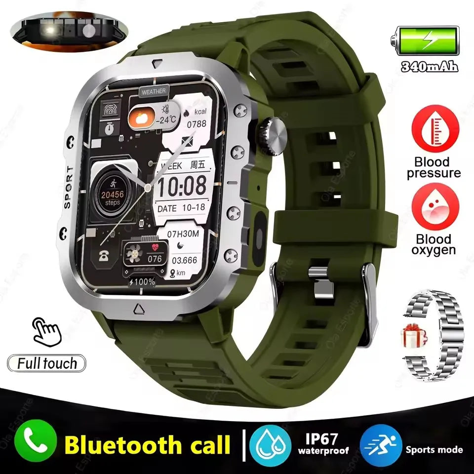 2025 New Smartwatch For Women GPS Smart Watch Men 1.71 Inch HD Display GPS & Make/Receive Phone Calls 400mAh Battery Braceletes