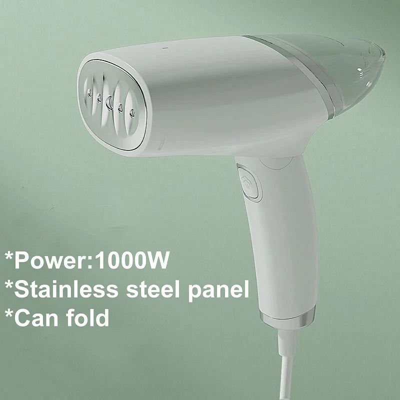 110V/220V Foldable Steam Iron Garment Steamer Portable Handheld Iron Small Household Steamer For Clothes Ironing Travel 1000W